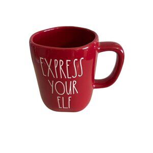 Raw Dunn "Express your Elf" Christmas Mug
